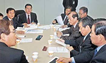 인수위 간사회의