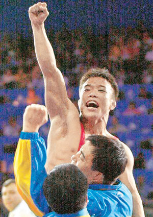 \"세번째 올림픽금 굴린다\"