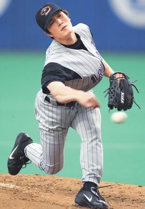 아깝다. 김병현...