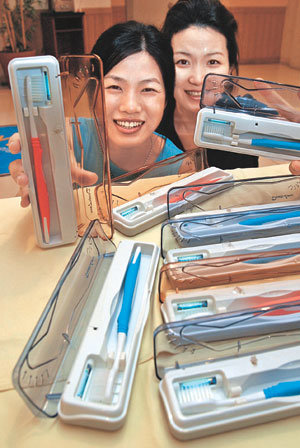 휴대용 칫솔 살균기