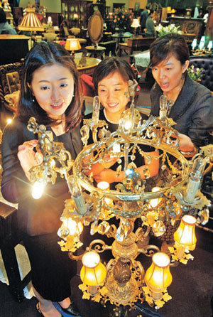 1860년대 영국 장식등