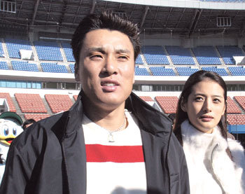 홈런왕 이승엽 왔다 일 지바 뜨거운 환영