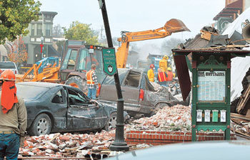 미 캘리포니아 해안 강진