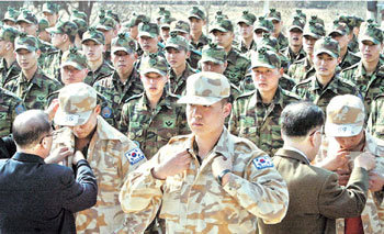 사막복 잘 맞네요