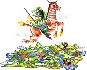 관우의 힘은 보통사람의 7배