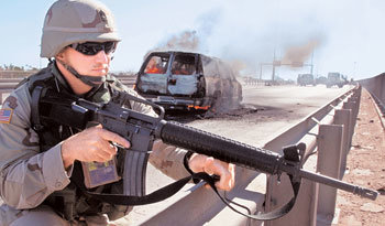 바그다드요르단 고속도 폐쇄