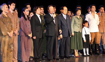 YS-박대표-황장엽 씨 요덕스토리 관람