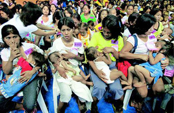 엄마 젖이 제일 좋아요