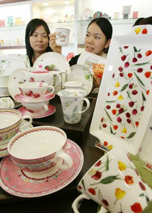 가을신부 유혹하는 혼수그릇 세트