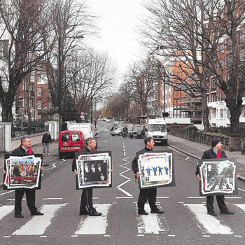 영 비틀스 우표 전세계서 주문 쇄도