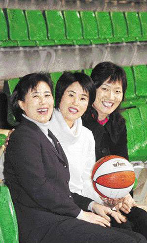 농구와도 결혼 원조 누나부대였죠