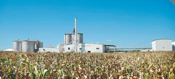 미국 바이오 에탄올 공장