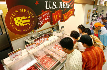 이마트도 미국산 쇠고기 판매