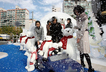 이글루가 도심에? 미리 맛보는 겨울