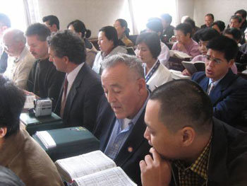 미국인들 영어로 찬송가