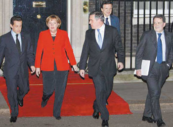 유럽 4국 정상 금융 조기경보시스템 개선