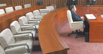 국정원장 청문회 무산