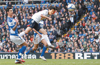 이청용 헤딩 결승골 볼턴 FA컵 4강 진출