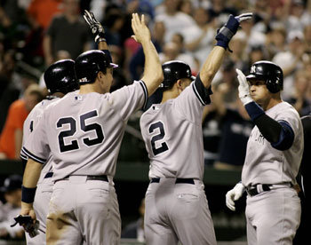 알렉스 로드리게스 22번째 만루홈런 역대최다 기록과 1개 차