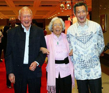 리콴유 전 싱가포르 총리 사망...장남은 총리, 차남은 국영기업 사장