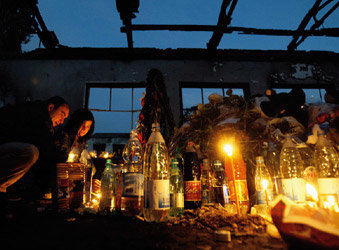 ‘러시아판 9·11’이 할퀴고 간  비탄의 도시 베슬란