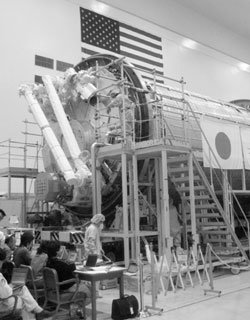 NASA 케네디우주센터 국제우주정거장 건설현장