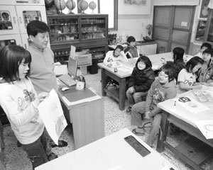시험, 조회, 주번이 없는 학교 남한산초등학교
