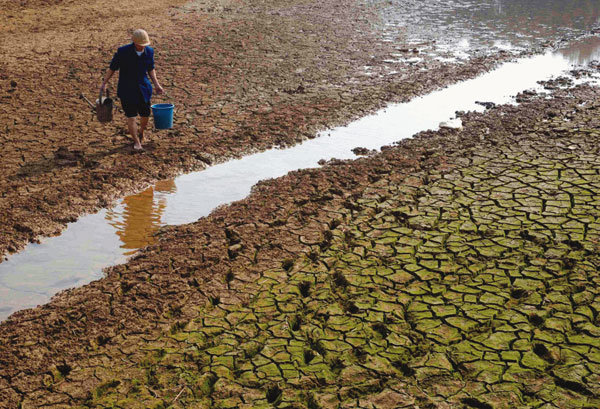 대가뭄, 중국을 덮치다