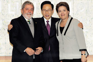 브라질 최초의 여성 대통령 지우마 호세프