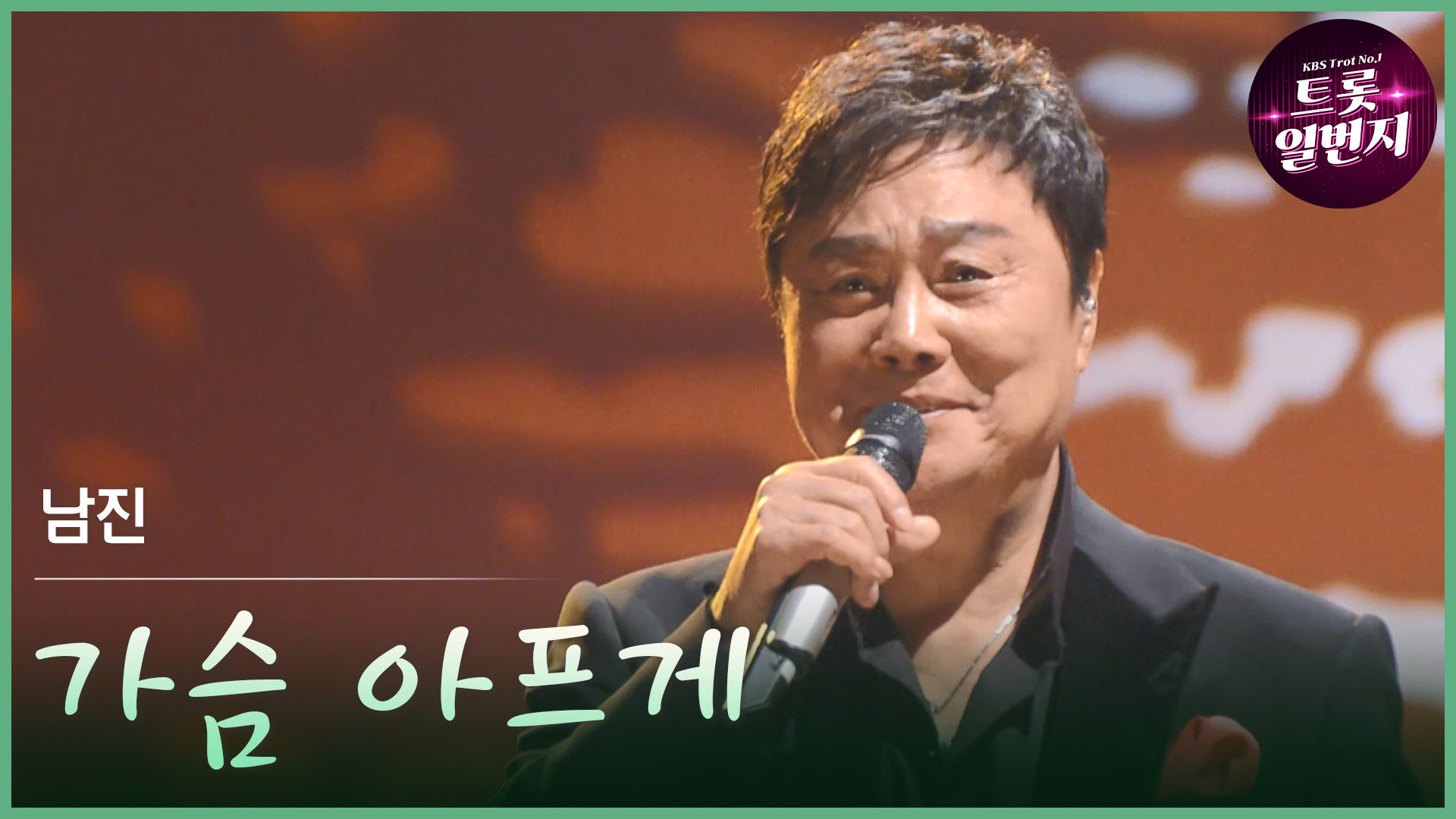 [트롯투데이] 남진 - 가슴 아프게 | KBS 방송 
