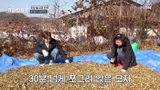 트로트 가수에서 초보 농사꾼으로 변신 진욱의 좌충우돌 텃밭 관리 MBN 260106 방송 