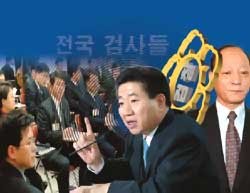 대권의 힘 “검찰, 꿇어!”