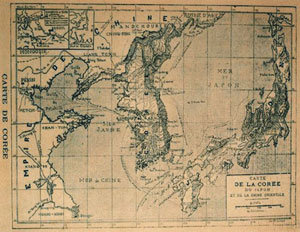 19세기 클라프로트 지도 ‘독도는 한국 땅’