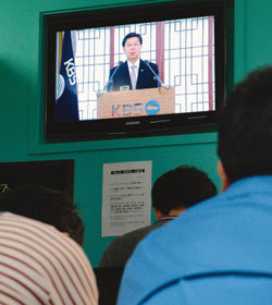 전파 간섭 위기 폭발, KBS 파행