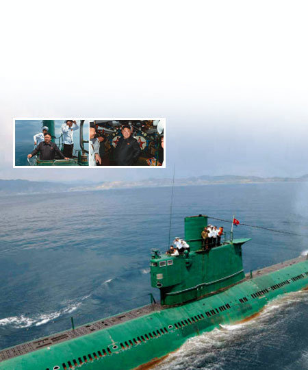 北 탄도미사일 탑재 잠수함 진수, ‘두려움’이 오보 불렀다