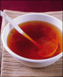 겨울에 먹는 따뜻한 수프 한 그릇