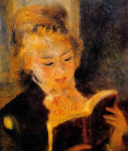 화사한 진리의 빛, 그 속에 아름다운 여인의 초상 ‘독서’
