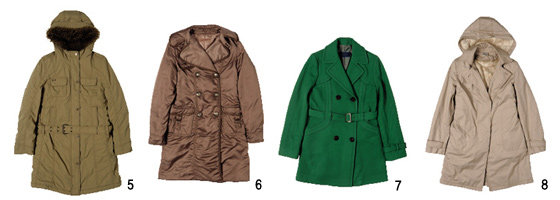 유행 예감!  3가지 스타일 코트 2005 Winter Coat
