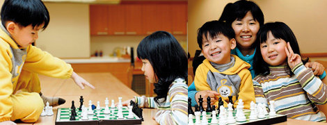 수라·민성 남매와 엄마가 추천하는 체스교실