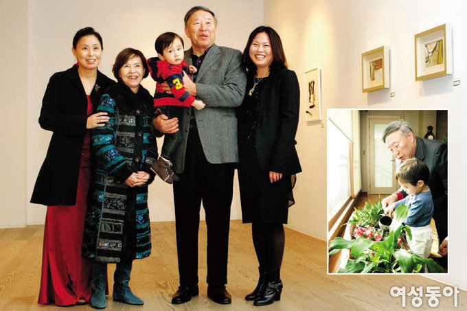 김응룡 감독 가족을 만나다
