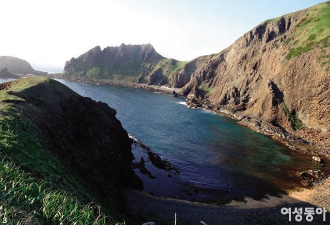 일본 최북단 바다 위의 신기루 리시리레분토