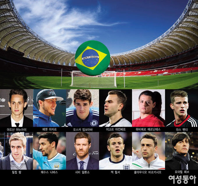 12 Men in Brazil WorldCup 2014