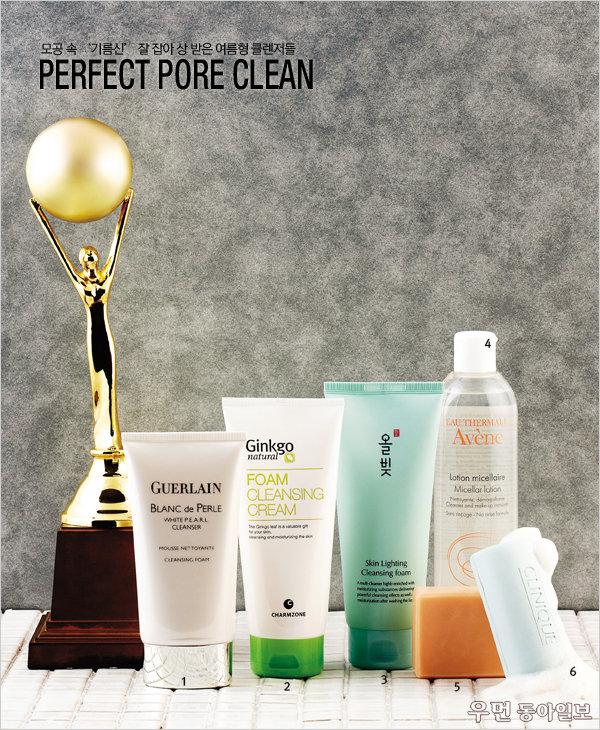 모공 속 ‘기름신’ 잘 잡아 상 받은 여름형 클렌저들~ Perfect pore clean