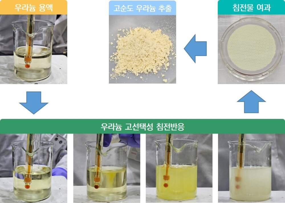 세계 최고! 고순도 우라늄 추출 기술 개발