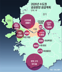 내년 수도권 2만9000채 공공분양… 올해보다 32%↑ 내년 수도권 2만9000채 공공분양… 올해보다 32%↑
