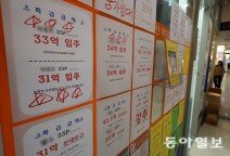 양도세 중과 두달 앞, 강남 3구-용산 아파트값 2주째 하락