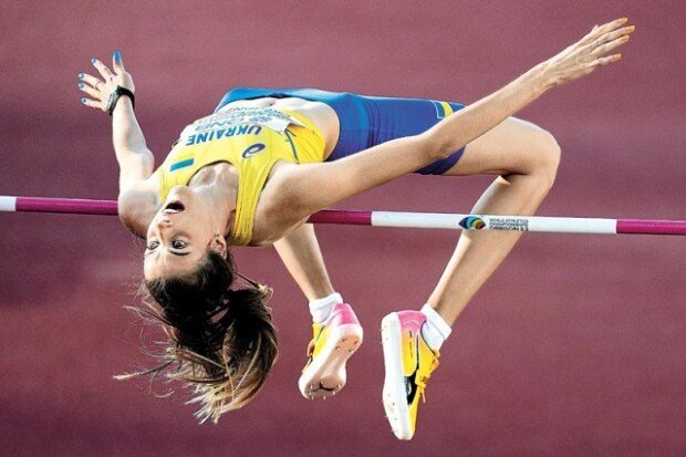 乌克兰跳高运动员美女图片