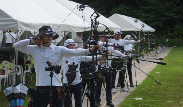 “提前参加了一次亚运会”……韩国射箭队剑指包揽5金