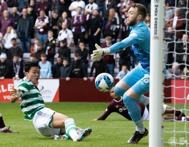 Celtic’s Oh Hyeon-gyu scores fourth goal of the season