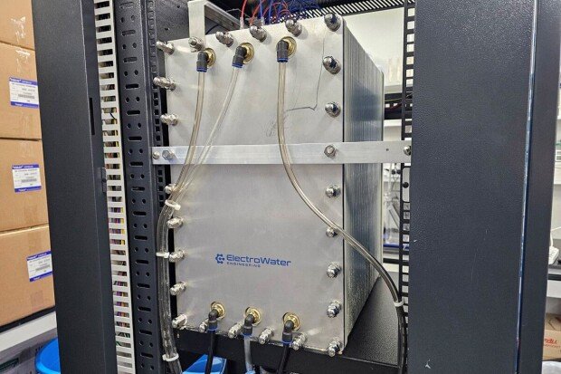 FCDI water treatment system developed by ElectroWater